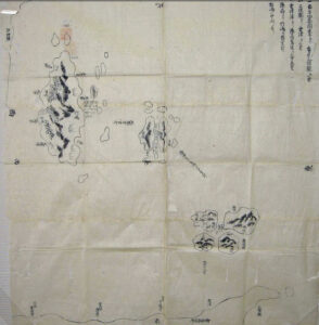 日本側の竹島の地図
